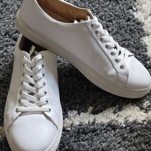 Thursday Shoes Everyday Leather Premium Low Top Sneakers Men's Size 11.5 White